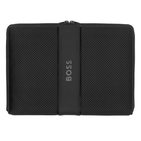 Hugo Boss Conference folder A4 Arche Black