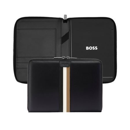 Hugo Boss Conference folder A5 Iconic Black