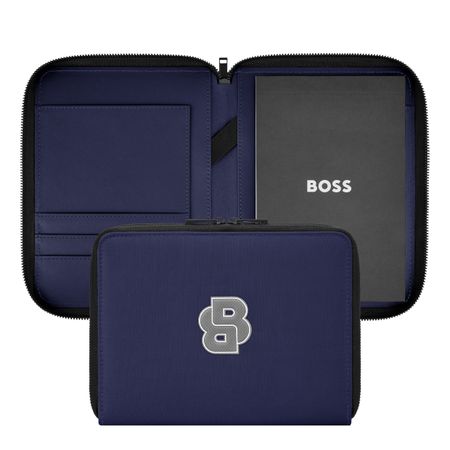 Hugo Boss Conference folder A5 Varsity Navy