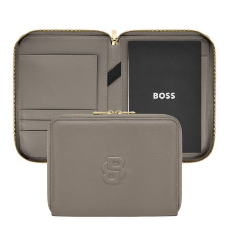 Hugo Boss Conference folder A5 Signature Lady Taupe