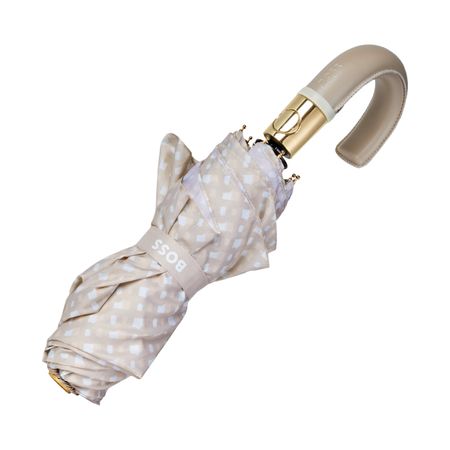 Hugo Boss Pocket umbrella Monogramme Nude