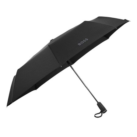 Hugo Boss Pocket umbrella Double B Black & Gun