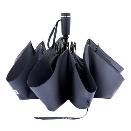 Hugo Boss Pocket umbrella Double B Navy