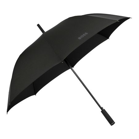 Hugo Boss Umbrella Double B Black & Gun