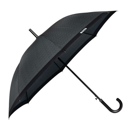 Hugo Boss Umbrella Chevron Dark Grey