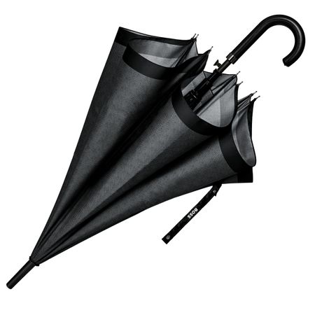 Hugo Boss Umbrella Chevron Dark Grey