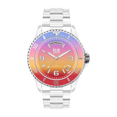 Ice-Watch ICE clear sunset-Energy-Medium-DAYDATE