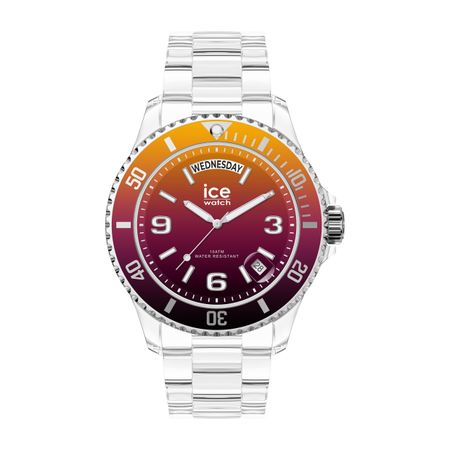 Ice-Watch ICE clear sunset-Fire-Medium-DAYDATE