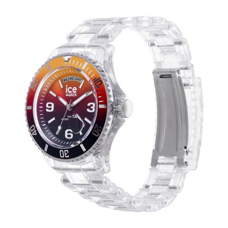 Ice-Watch ICE clear sunset-Fire-Medium-DAYDATE