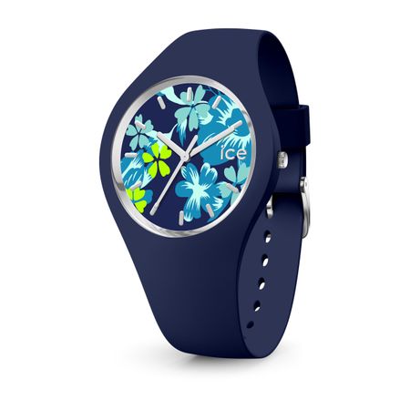 Ice-Watch ICE flower-Midnight lime-Medium-3H