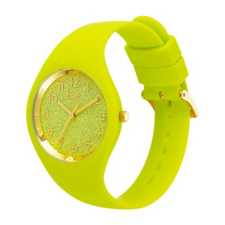 Ice-Watch ICE glitter-Neon lime-Small-3H