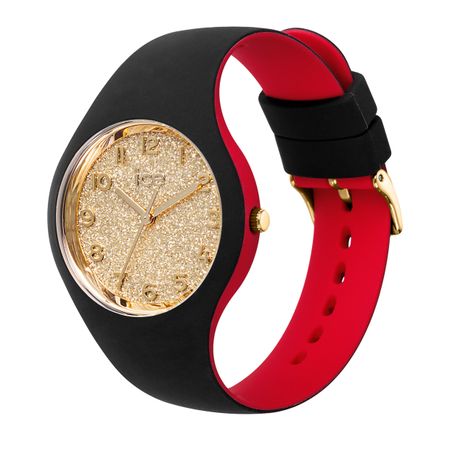 Ice-Watch ICE loulou-Black gold glitter-Small-3H