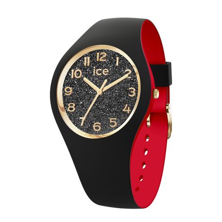Ice-Watch ICE loulou-Black glitter chic-Small-3H