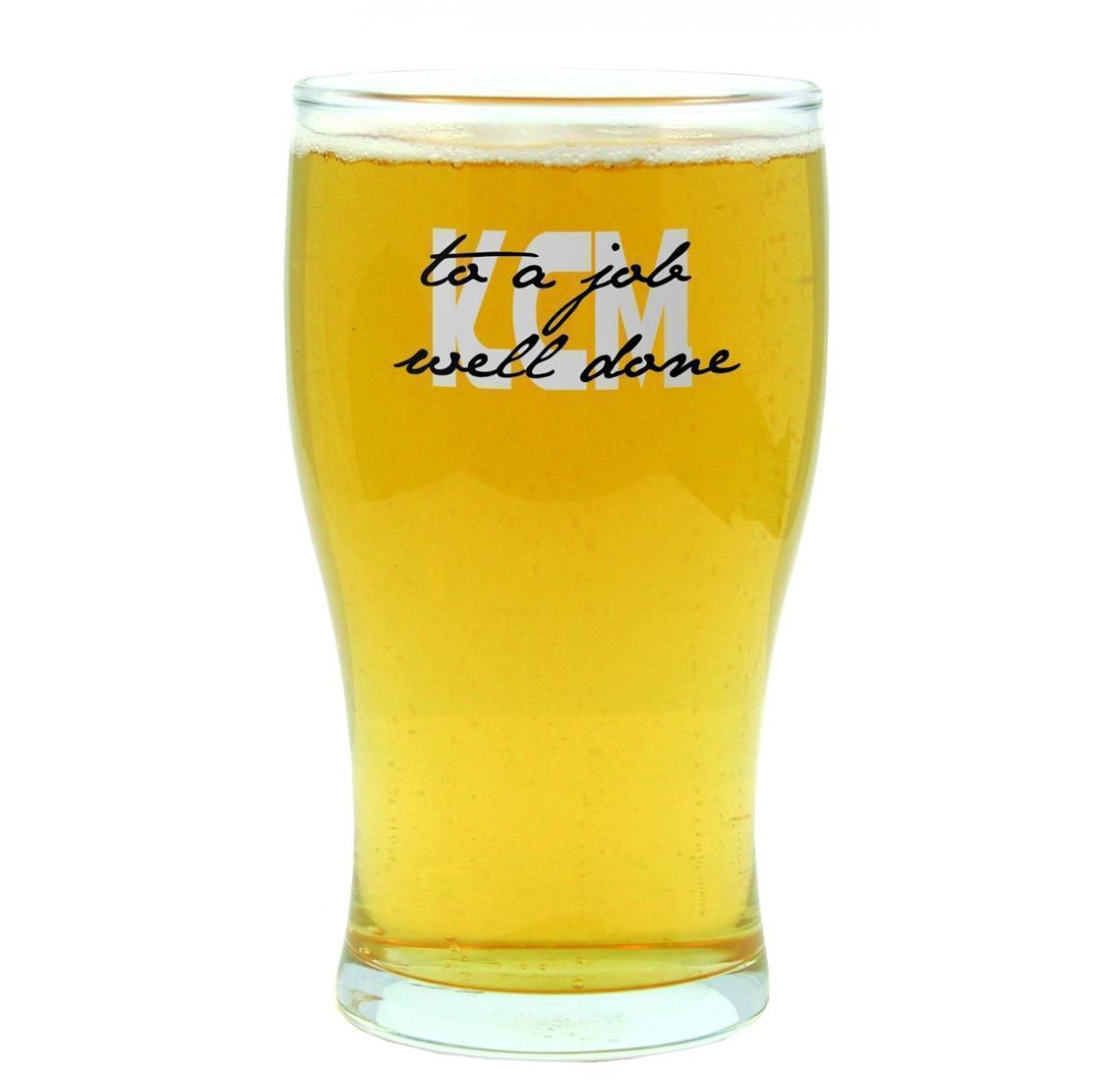 Printed Half Pint Glass 39cl/137 Tulip - Buy Promotional ...