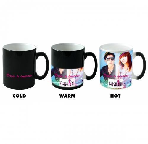 Wow Black Heat Change Colour Mugs