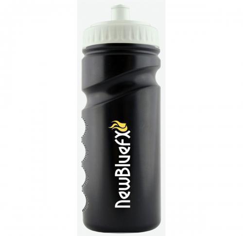Recycled Sports Bottle 500ml Black