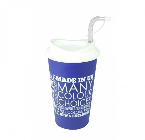 Universal Plastic Thermal Mug - Blue