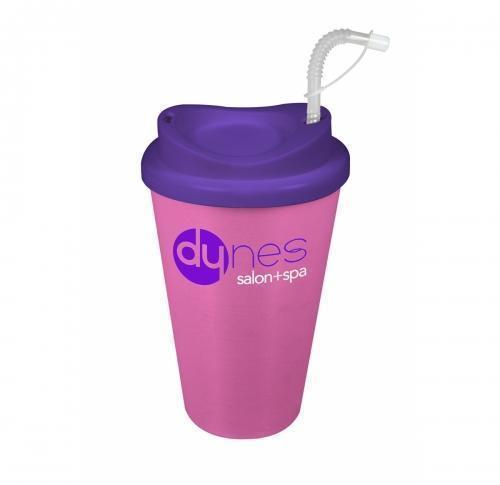 Universal Plastic Thermal Mug - Pink