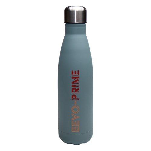 Customised Stainless Steel Insulated Drinks Water Bottle 500ml Eevo Prime Grey 443 U