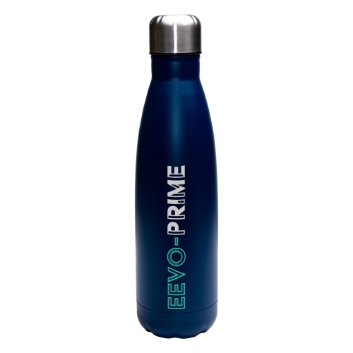 Printed Stainless Steel Insulated Drinks Water Bottle 500ml Eevo Prime Navy Blue 288 U