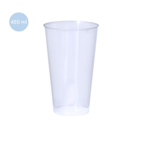 Custom Reusable Plastic Festival Glasses 450ml