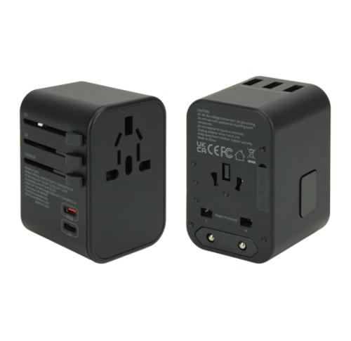 Printed Worldwide Travel Adapter